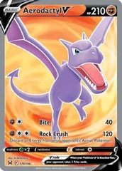 Aerodactyl V Full Art Ultra Rare - 179/196